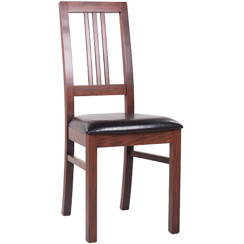 Dřevné židle čalouněný sedák