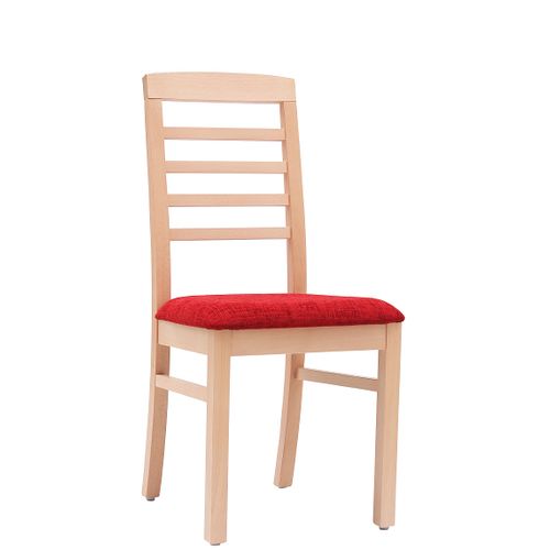 Dřevěné židle do restaurace BIANCA P XL s čalouněním 