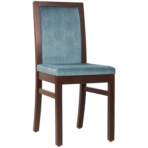 Dřevěné židle s čalouněním do restaurace