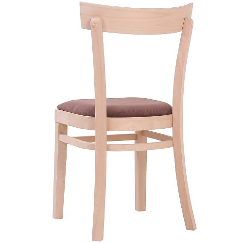 dřevěné židle do restaurace do hospody čalouněný sedák