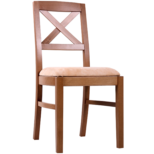 Dřevěné židle do restaurace čalouněné