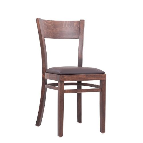 Dřevěné židle do restaurace KARINA P čalouněný sedák