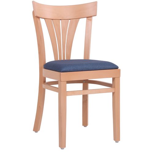 Dřevěné odolné židle do restaurace