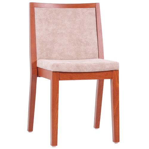 Dřevěné čalouněné židle