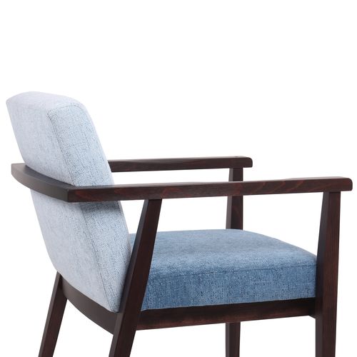 Čalúnená retro design kresla