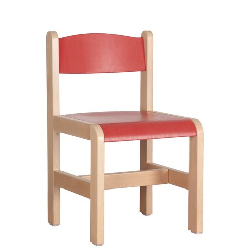 Dětské dřevěné židle různé barvy