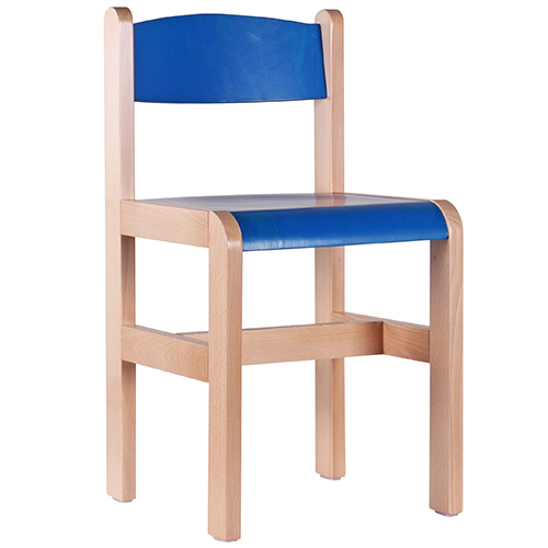 Detské drevené stoličky