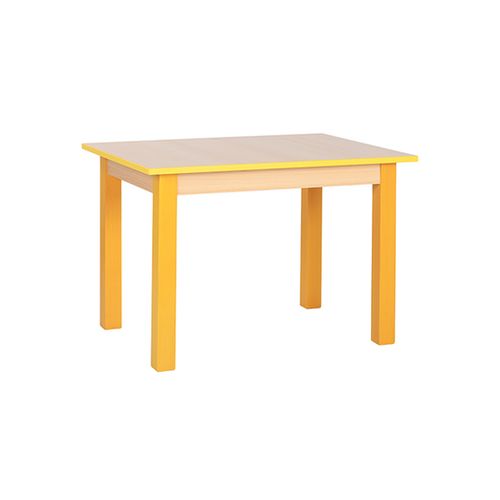 Dětské dřevěné hranaté stoly KOMBI HR (více rozměrů)