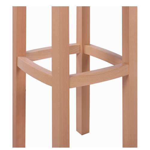 Dřevěné spoje pro barovou židli