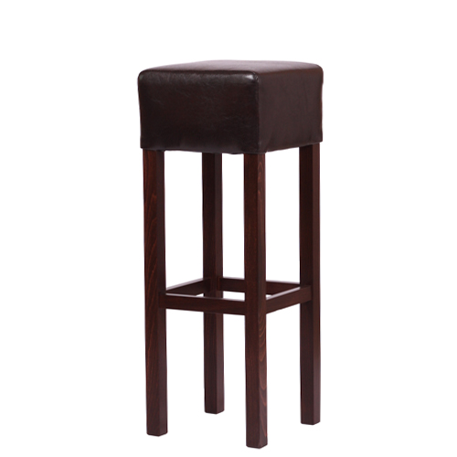 Levné barové dřevěné židle čalouněné