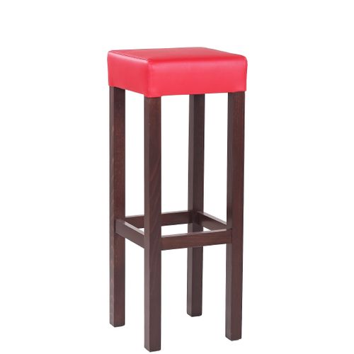 Dřevěné barové židle pro restaurace s čalouněným sedákem