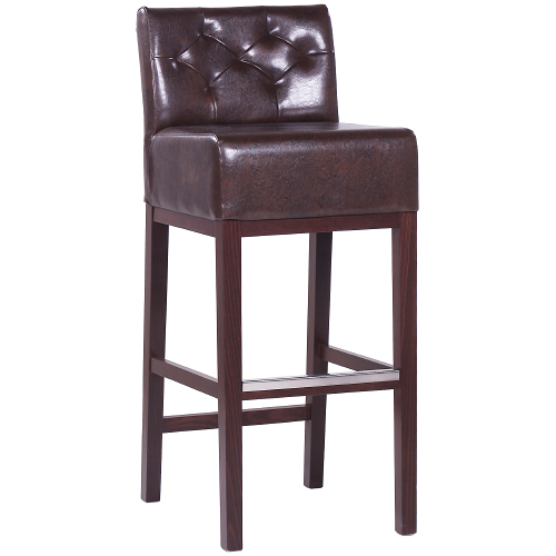 Čalouněné barové židle s pohodlným sedákem 