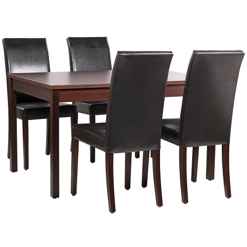 Dřevěné stoly do restaurace a židle