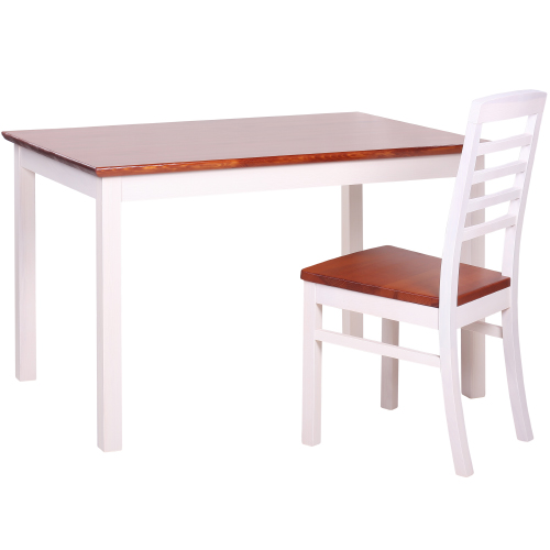 borovice masiv nábytek židle a stoly