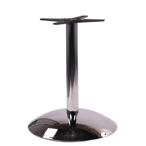 Stolová podnož, kulatá základna, chrom
