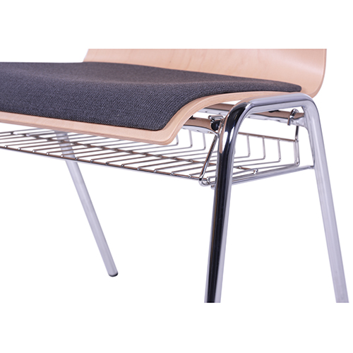 Podvesný odkladací košík kovový