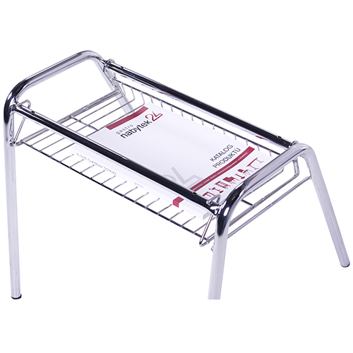 Podvesný odkladací košík kovový