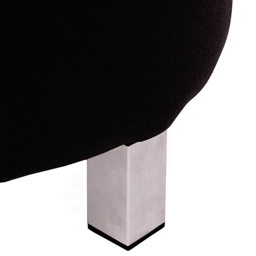 Nerezové nohy sedací taburet