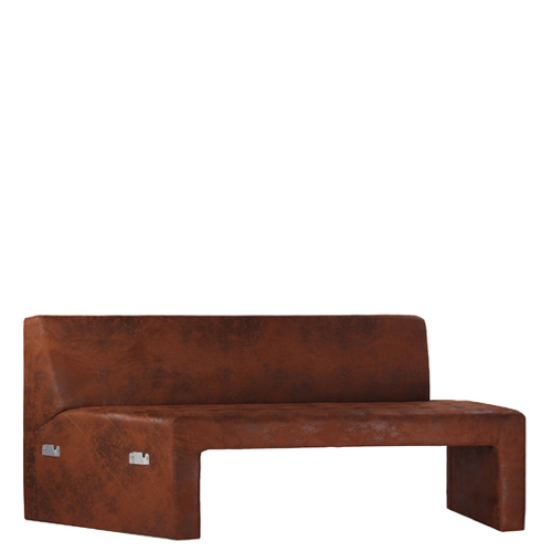 Čalouněná rohová jídelní lavice