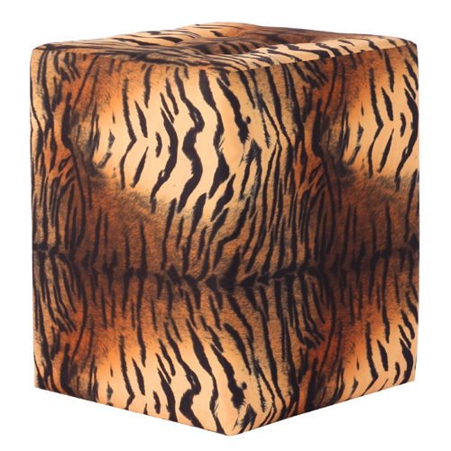 Čalouněné sedací kostky taburety