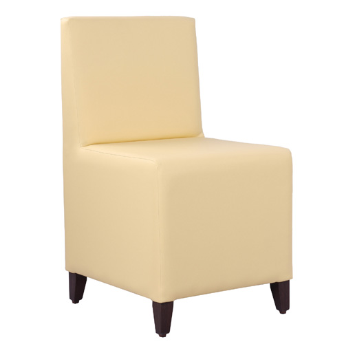 Čalouněný taburet s opěradlem