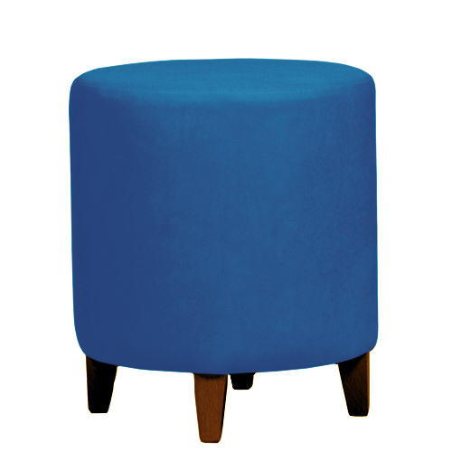 čalouněná kulatá taburetka