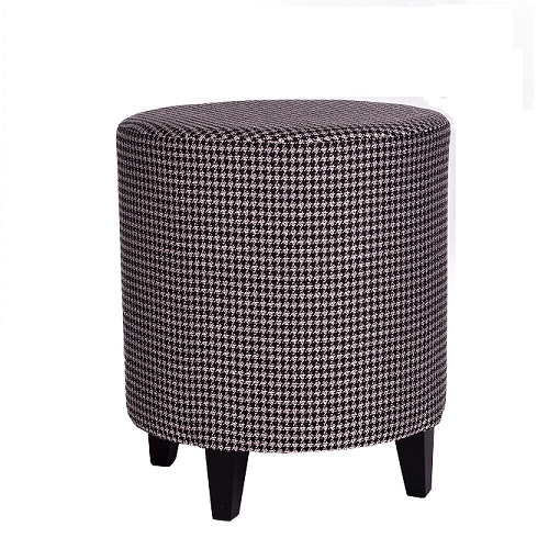 ćalouněná kulatá taburetky