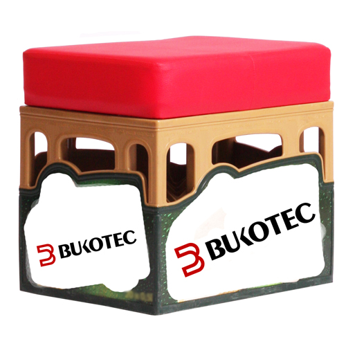 Čalouněný sedák na pivní bedny