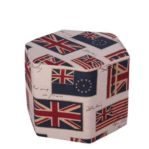 Čalouněné sedací dekorační taburety