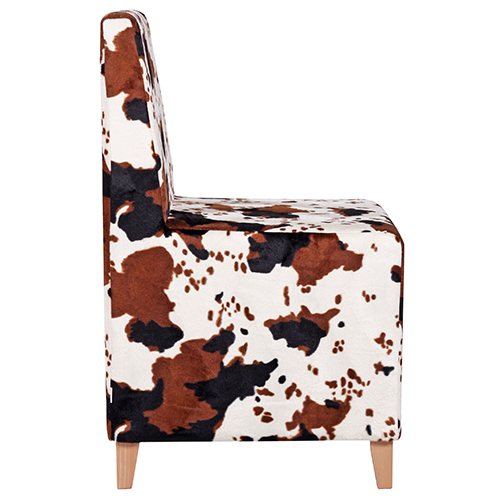 Sedací taburet s opěradlem safari