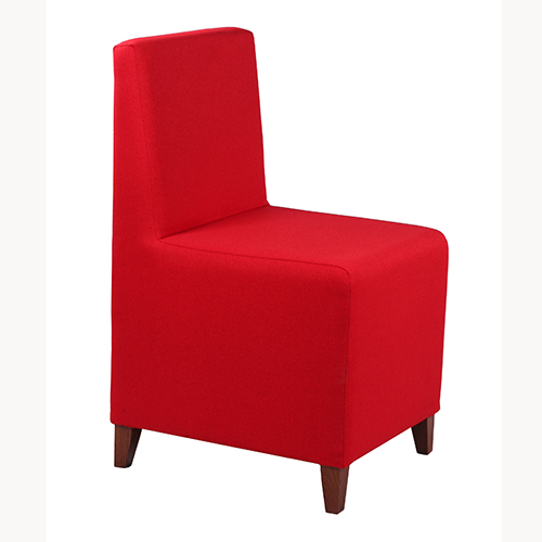 Čalúněné lavice s operadlom taburetky