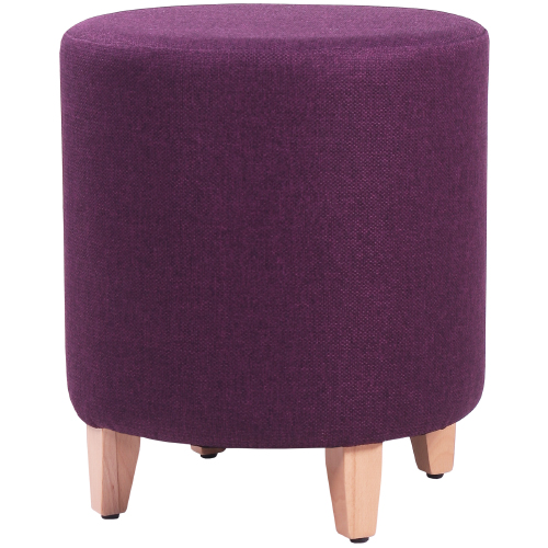 ćalouněná kulatá taburetky