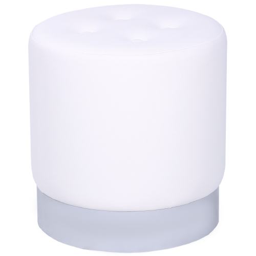 Kulaté taburety s nerez lištou