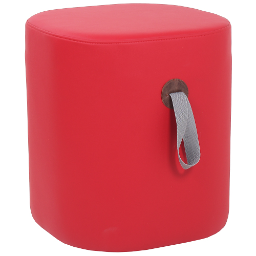 Čalúnená kocka taburet