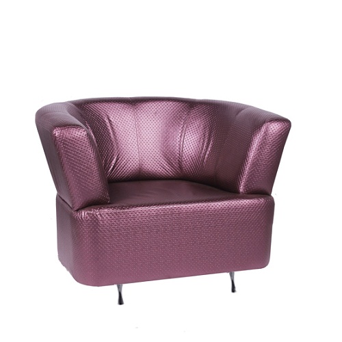 Čalouněné křeslo v retro stylu