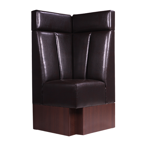 Restauační lavice rohové čalouněné