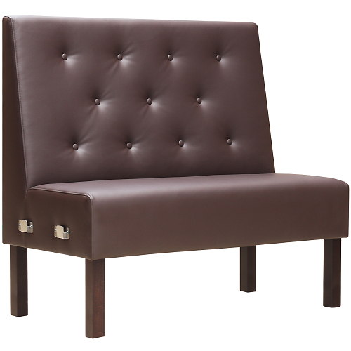 Čalúnené sedačky do reštauracie