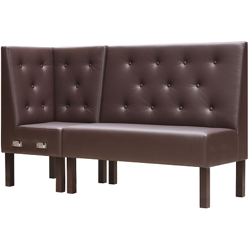 Reštauračné čalúnené sedačky