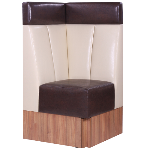 Čalouněné lavice do restaurace rohový díl