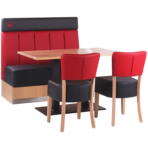 Restaurační lavice čalouněné modulární