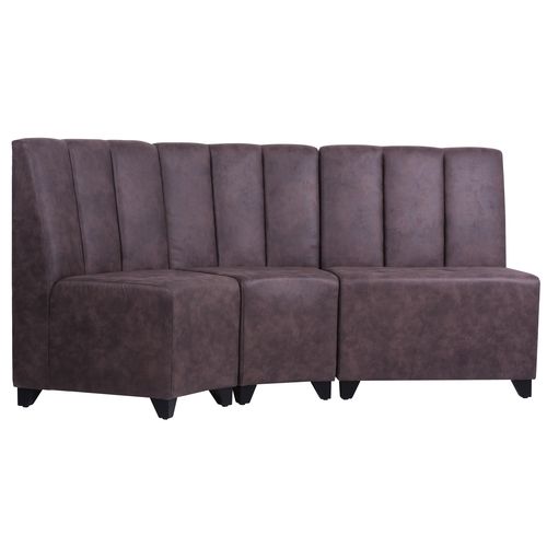  okrúhle čalúnené lavice do reštaurácie