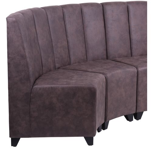 Čalouněné lavice kulaté do restaurace